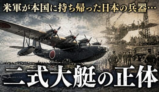 二式大艇とは？米軍が本国に持ち帰り驚嘆した世界最強飛行艇の正体
