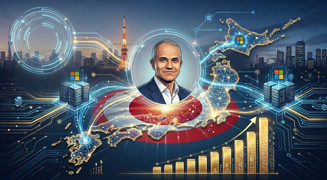Microsoftが日本に1.6兆円投資！「データ主権」を武器に、目指せAI大国！