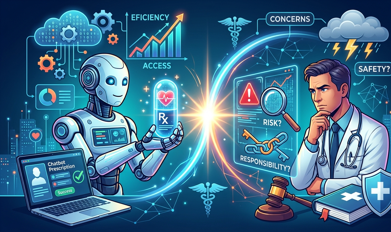 【全米初】AIが精神科薬を処方？ユタ州で始まった「Doctronic」試験運用の衝撃と論点