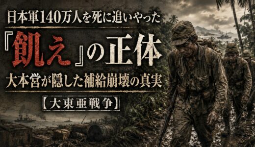 日本軍140万人を死に追いやった”飢え”の正体 大本営が隠した補給崩壊の真実【大東亜戦争】