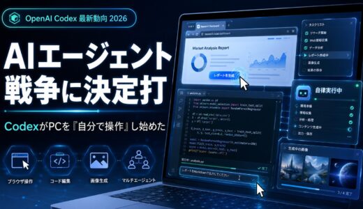 Codexが「ほぼ何でもできる」AIに進化した件