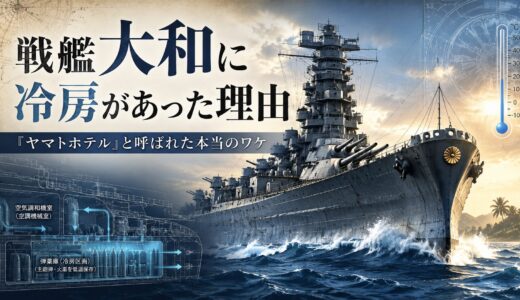 戦艦大和に冷房があった理由｜ヤマトホテルと呼ばれた本当のワケ