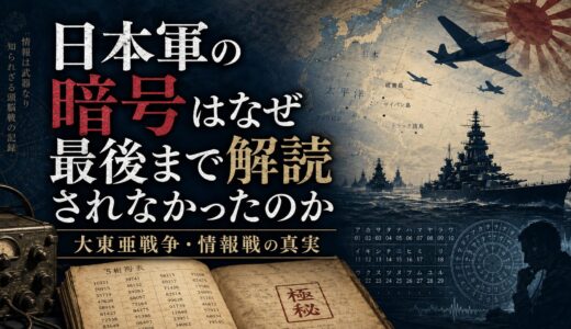 日本軍の暗号はなぜ最後まで解読されなかったのか【大東亜戦争・情報戦の真実】